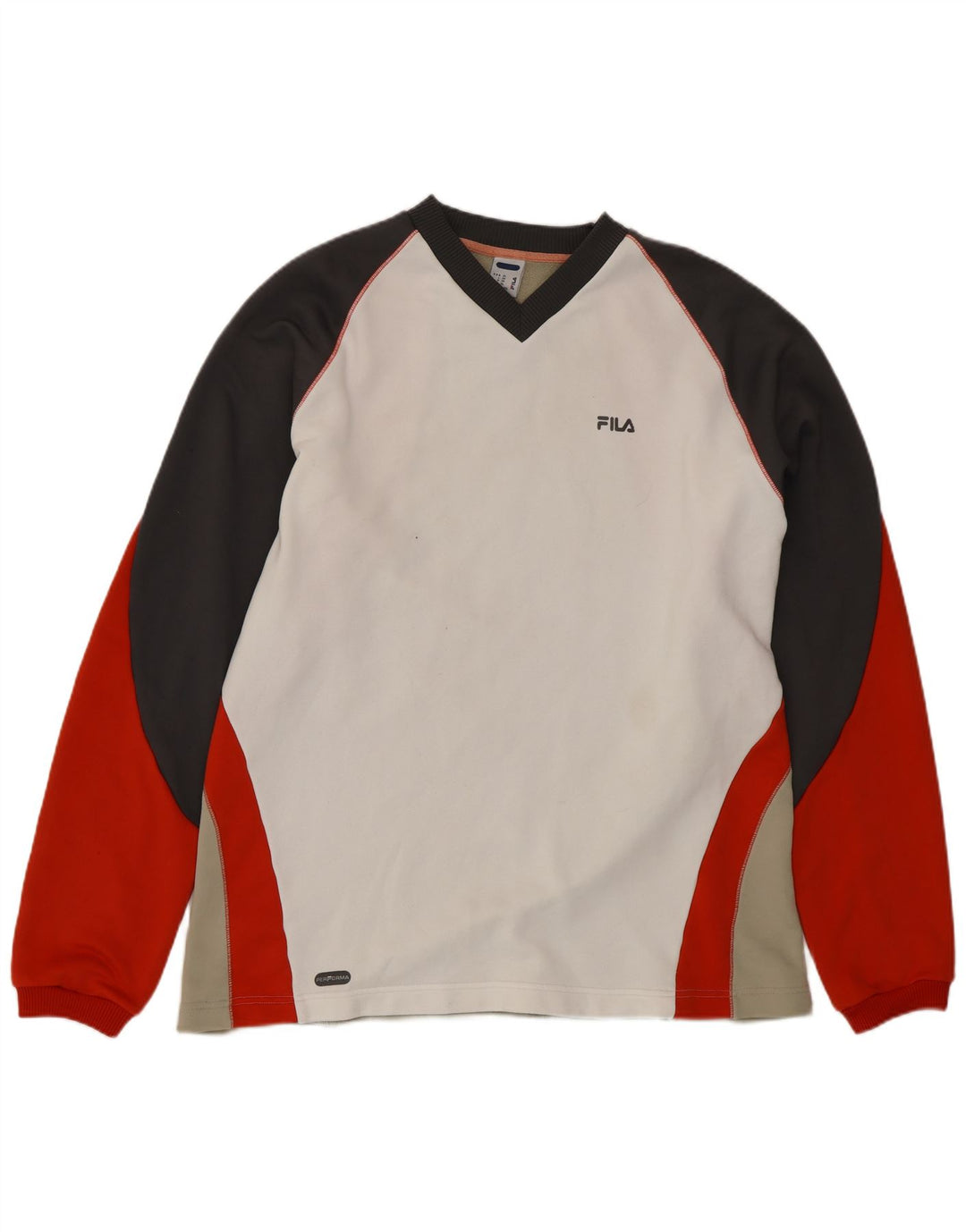 Ανδρικό φούτερ FILA Jumper XL Πολύχρωμο Colourblock Πολυεστέρας