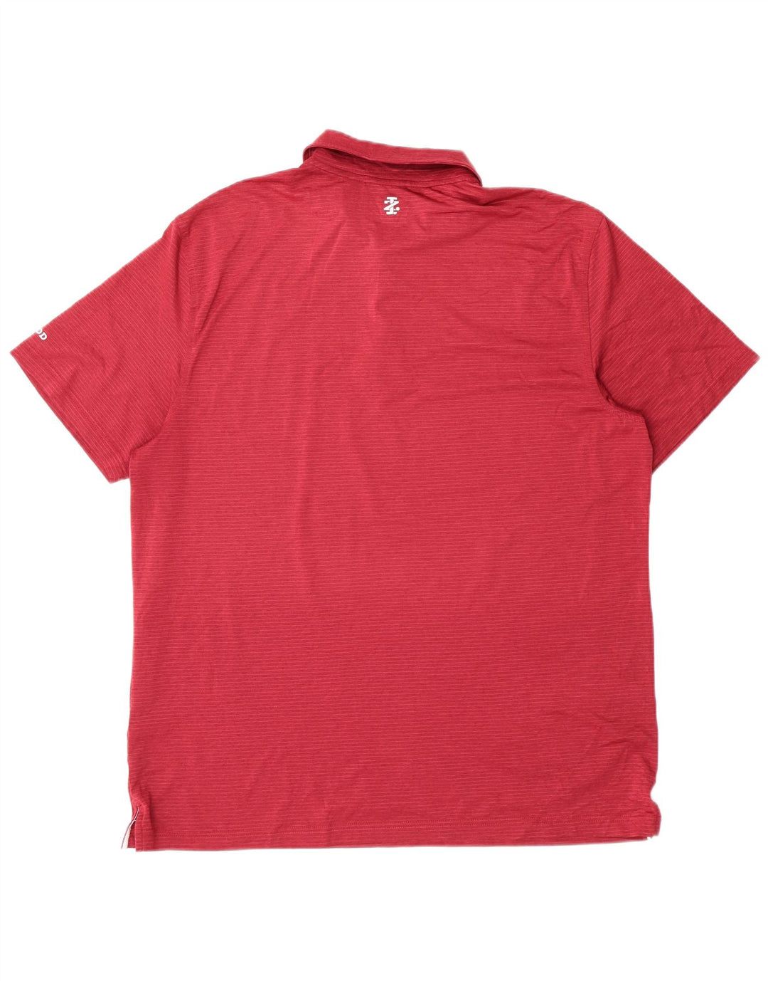 Izod Ανδρικό πουκάμισο γκολφ πόλο με μεγάλο κόκκινο ριγέ πολυεστέρα