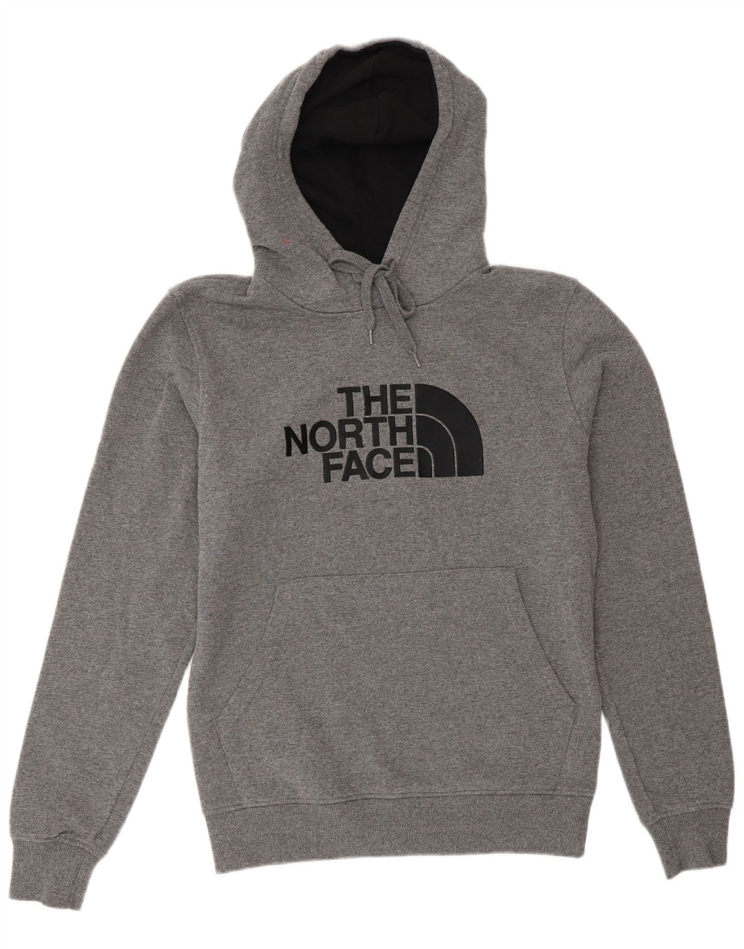 The North Face Ανδρικό γραφικό κουκούλα, μικρό γκρι βαμβακερό