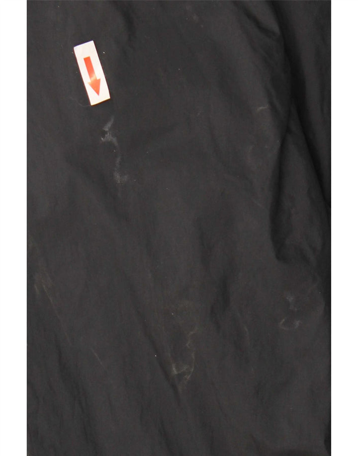Ανδρικό μπουφάν βροχής με κουκούλα Nike UK 36/38 μικρό μαύρο νάιλον