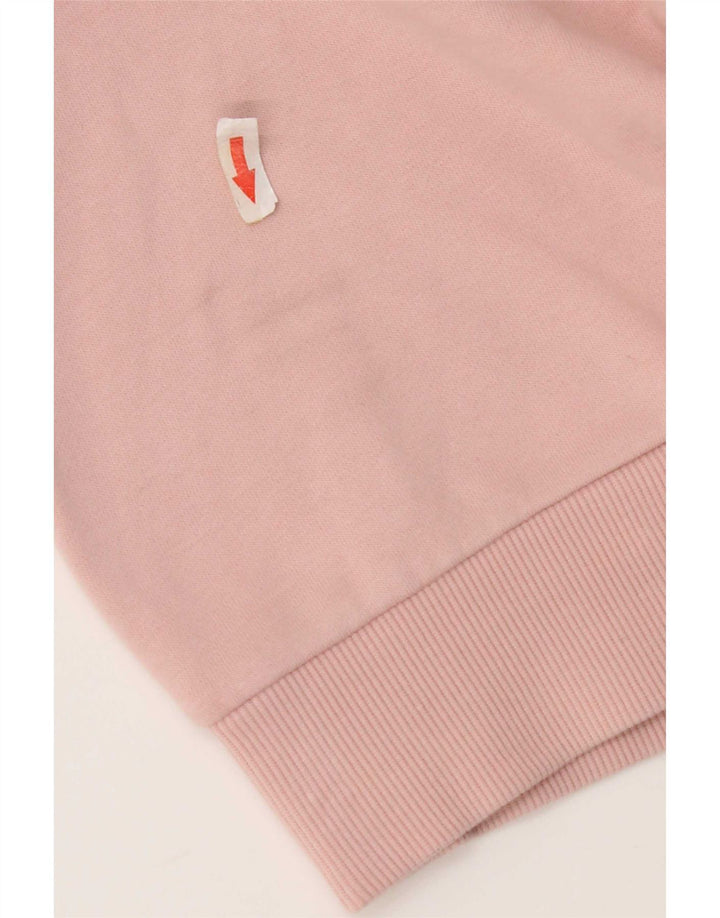 Marks & Spencer Γυναικεία φούτερ μεγάλου μεγέθους Jumper UK 6 XS Ροζ βαμβακερή