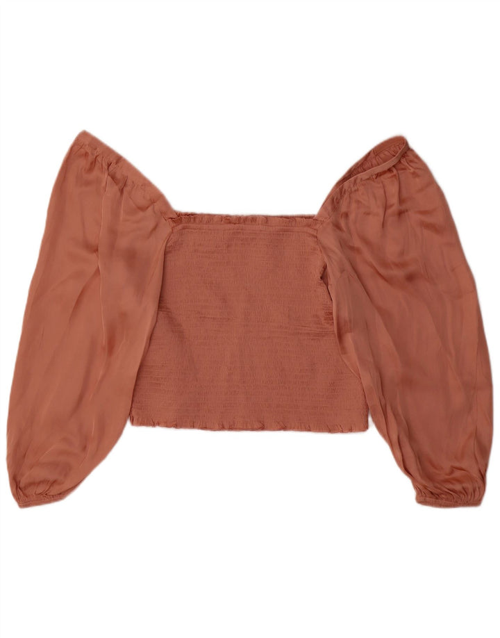Γυναικεία μακρυμάνικη μπλούζα J. Crew Top UK 14 Large Pink Polyester