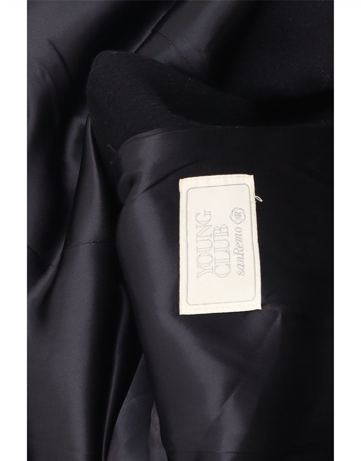 San Remo Ανδρικό παλτό με διπλό στήθος UK 38 Medium Navy Blue