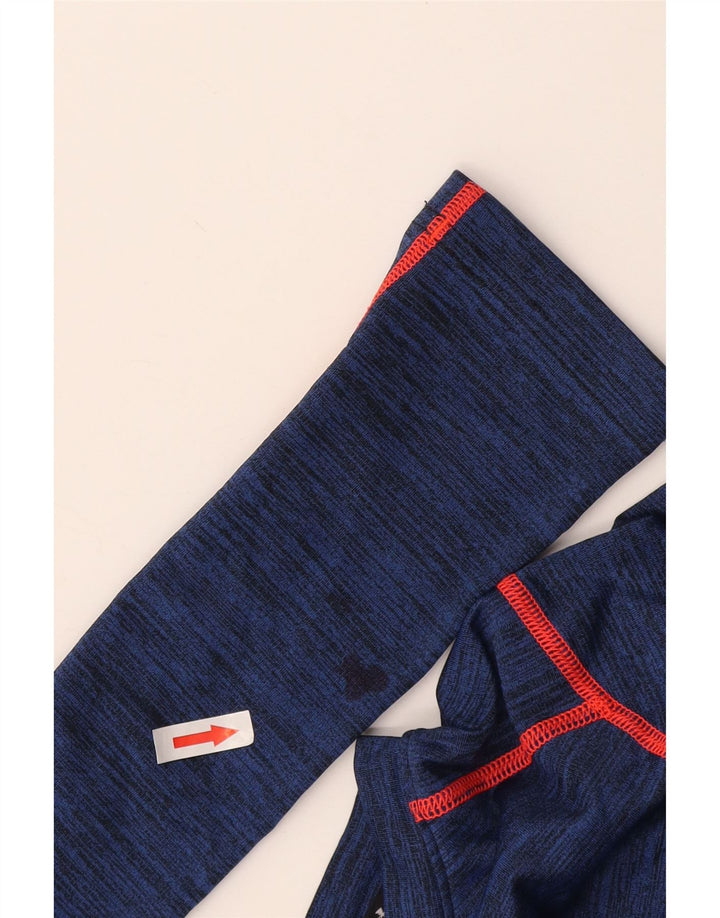 Under Armour Γυναικείο τοπ μακρυμάνικο UK 12 Medium Navy Blue Flecked