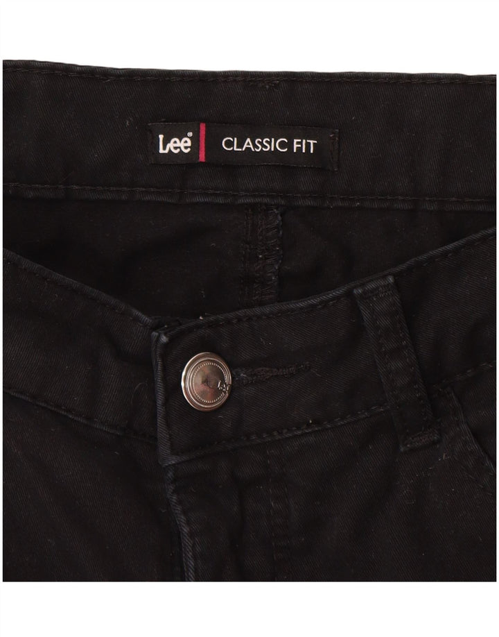 Γυναικείο Παντελόνι Capri Classic Fit LEE W32 L22 Μαύρο