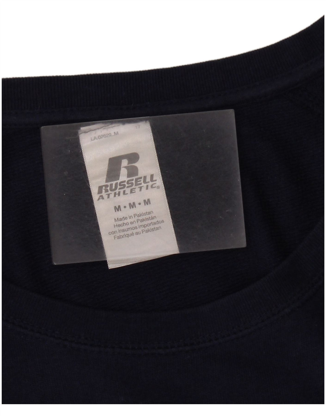 RUSSELL ATHLETIC Γυναικεία φούτερ Jumper UK 14 Medium Navy Blue Cotton