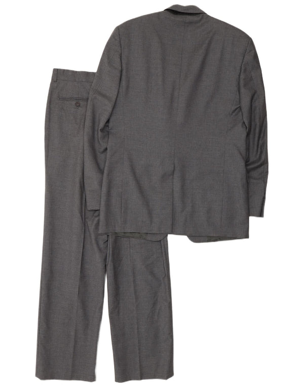 Cerruti 1881 Ανδρική φόρμα 3 κουμπιών 2 τεμαχίων IT 48 Medium W34 L32 Γκρι βαμβακερό