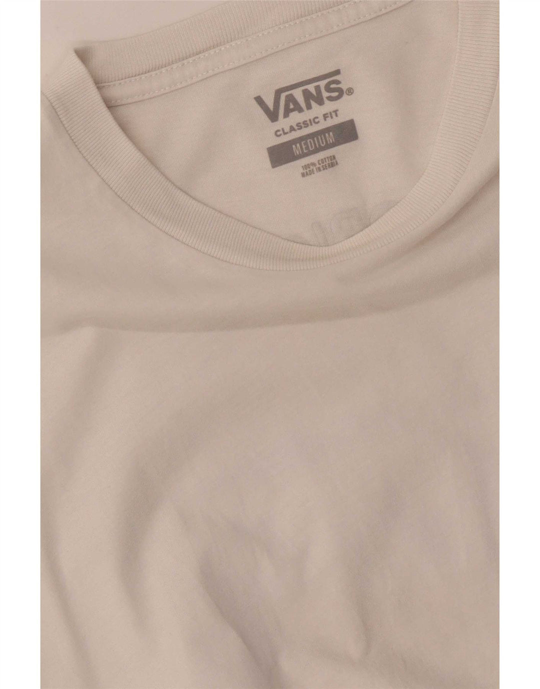 Ανδρικό γραφικό T-Shirt Vans Classic Fit Top Μεσαίο λευκό βαμβακερό