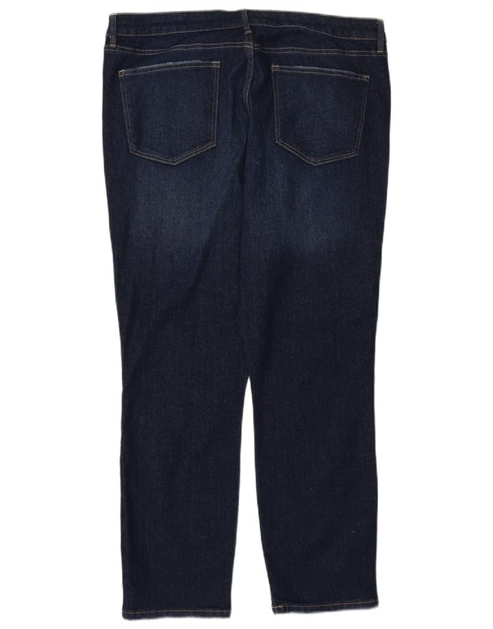 TOMMY HILFIGER Γυναικείο ψηλό ίσιο τζιν US 16 2XL W38 L28 Navy Blue