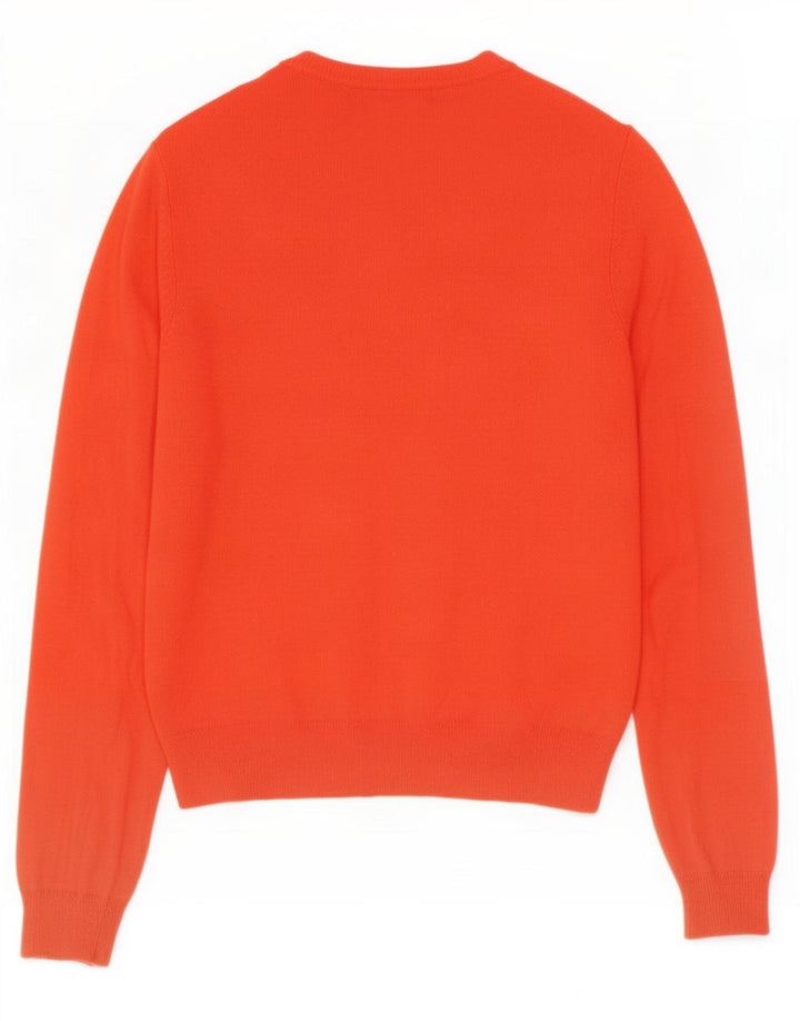 Marks & Spencer Γυναικεία Ζακέτα πουλόβερ UK 10 Small Orange