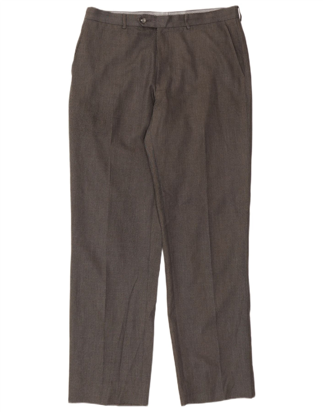 Ανδρικό ίσιο παντελόνι Marks & Spencer W34 L33 Grey Polyester
