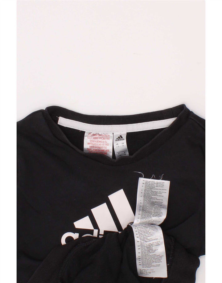 Adidas Boys Graphic Φούτερ Jumper 2-3 ετών Μαύρο