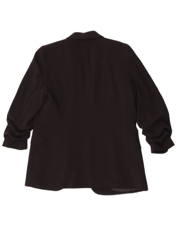 Marks & Spencer Γυναικείο 3/4 μανίκι σακάκι UK 10 Small Black