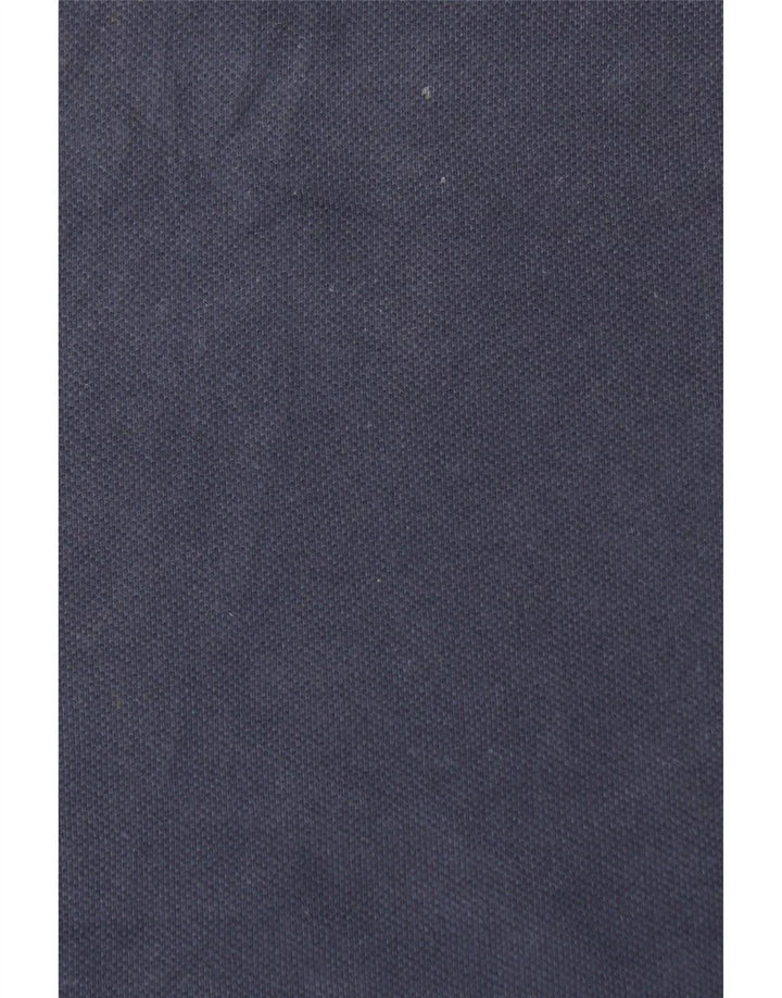 Ανδρικό πουκάμισο πόλο Reebok μεγάλο μπλε ναυτικό βαμβακερό