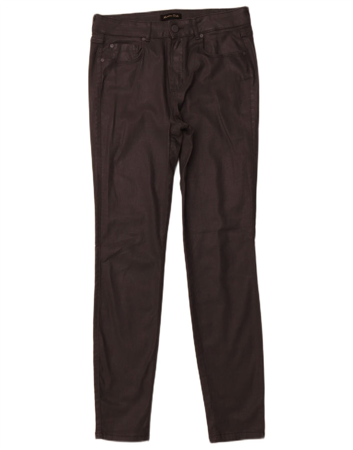 MASSIMO DUTTI Γυναικείο Skinny Casual Παντελόνι EU 38 Small W28 L29 Grey