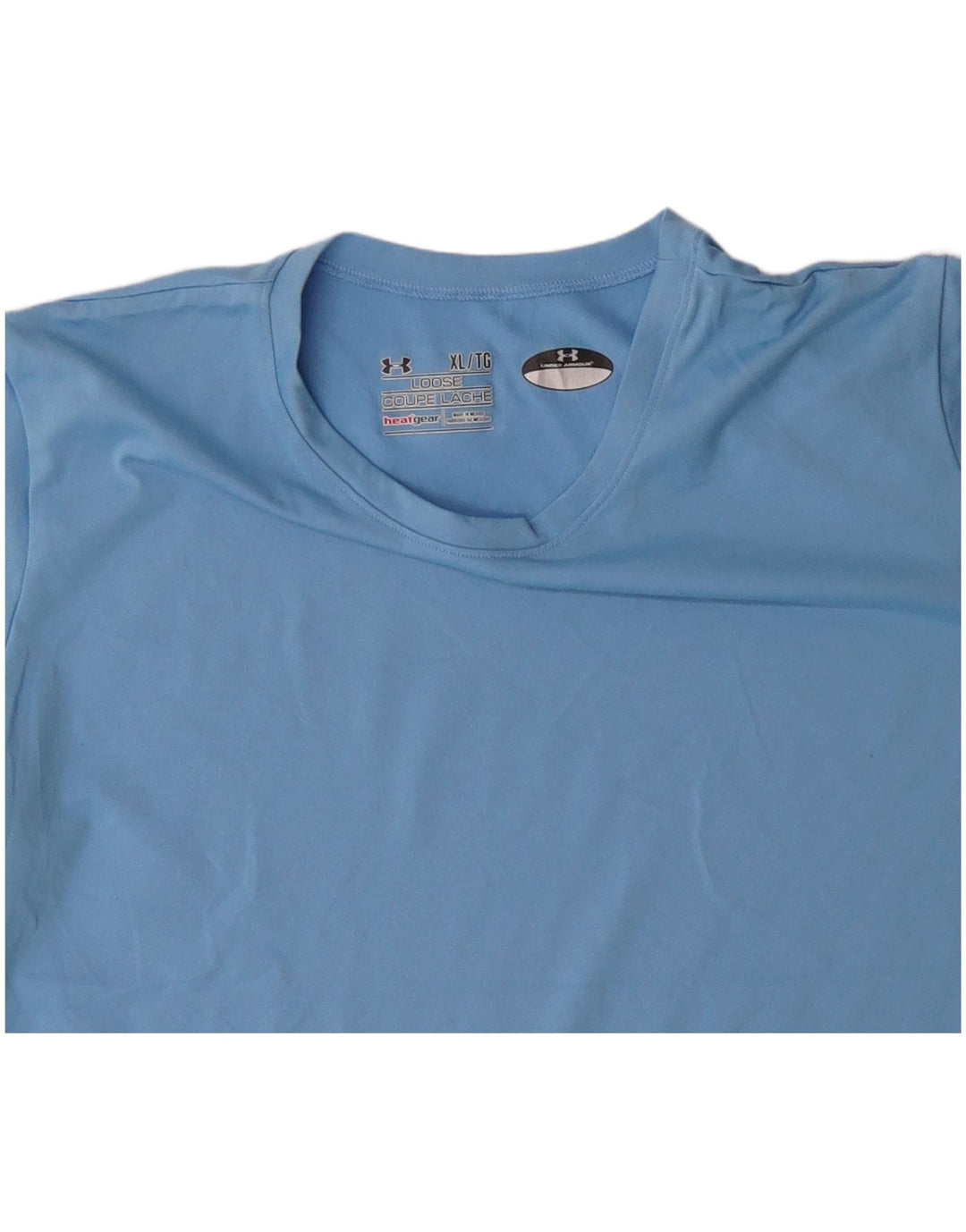 Γυναικείο μπλουζάκι UNDER Armour Top UK 18 XL Blue Polyester