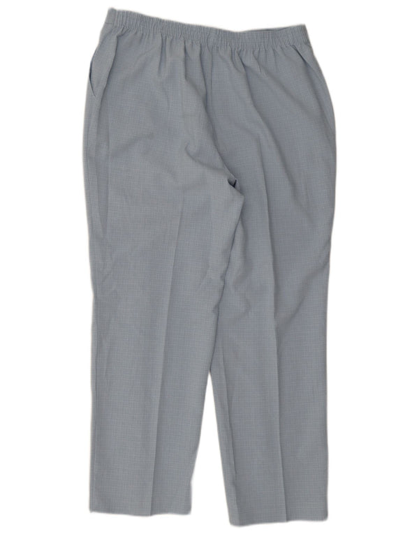 Marks & Spencer Γυναικείο παντελόνι Chino UK 16 Large W32 L26 Blue Check