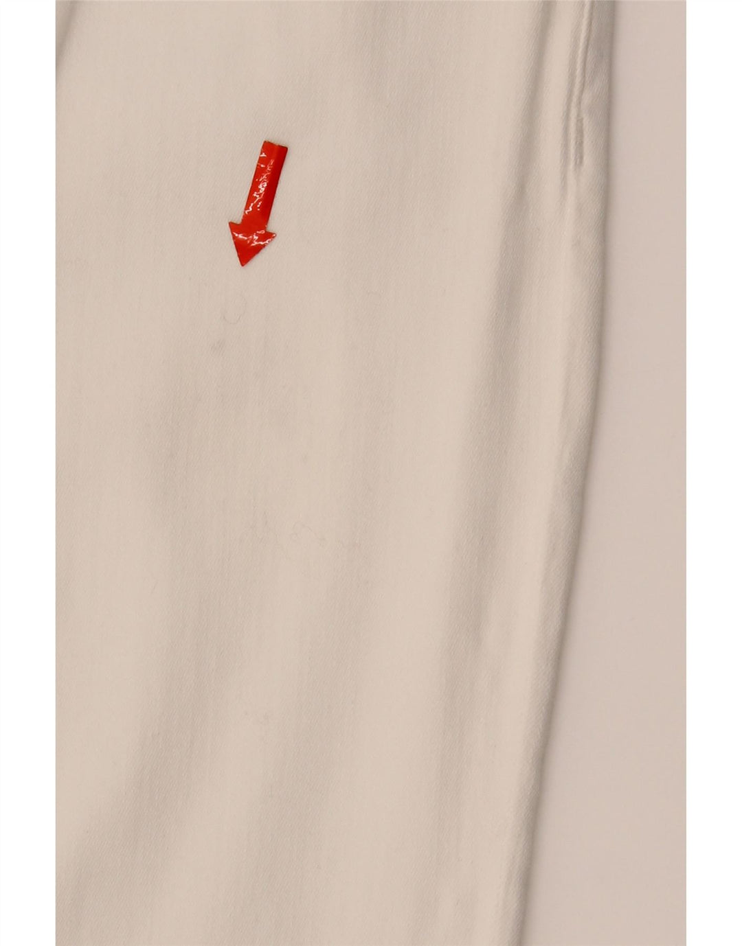 JECKERSON Womens Straight Jeans W27 L27 White Cotton Vintage Jeckerson and Second-Hand Jeckerson from Messina Hembry 