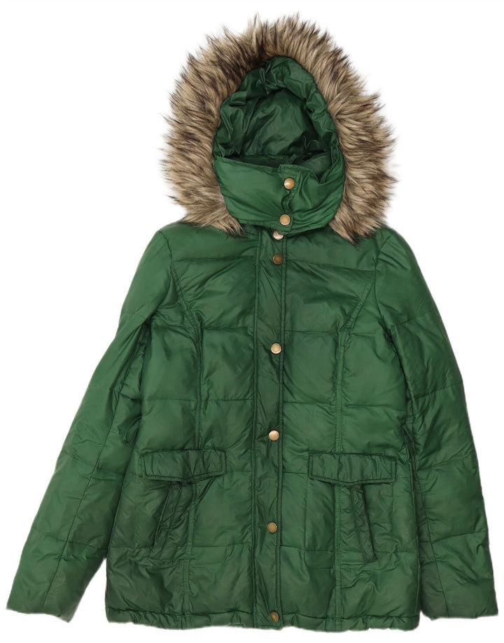 Γυναικείο μπουφάν με κουκούλα Esprit UK 12 Medium Green