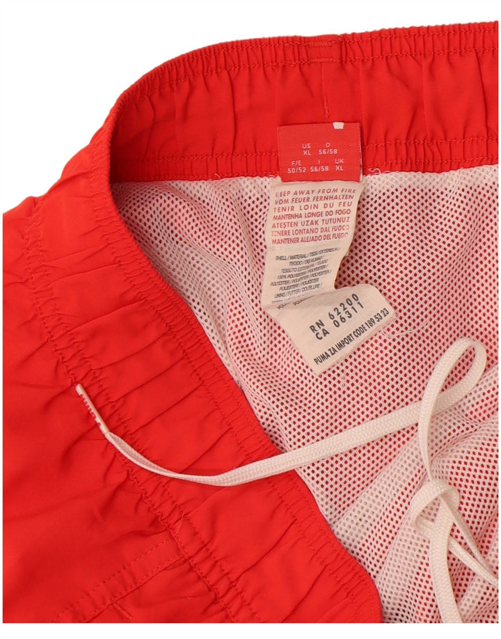 Ανδρικό σορτς κολύμβησης Puma XL κόκκινο πολυεστέρα