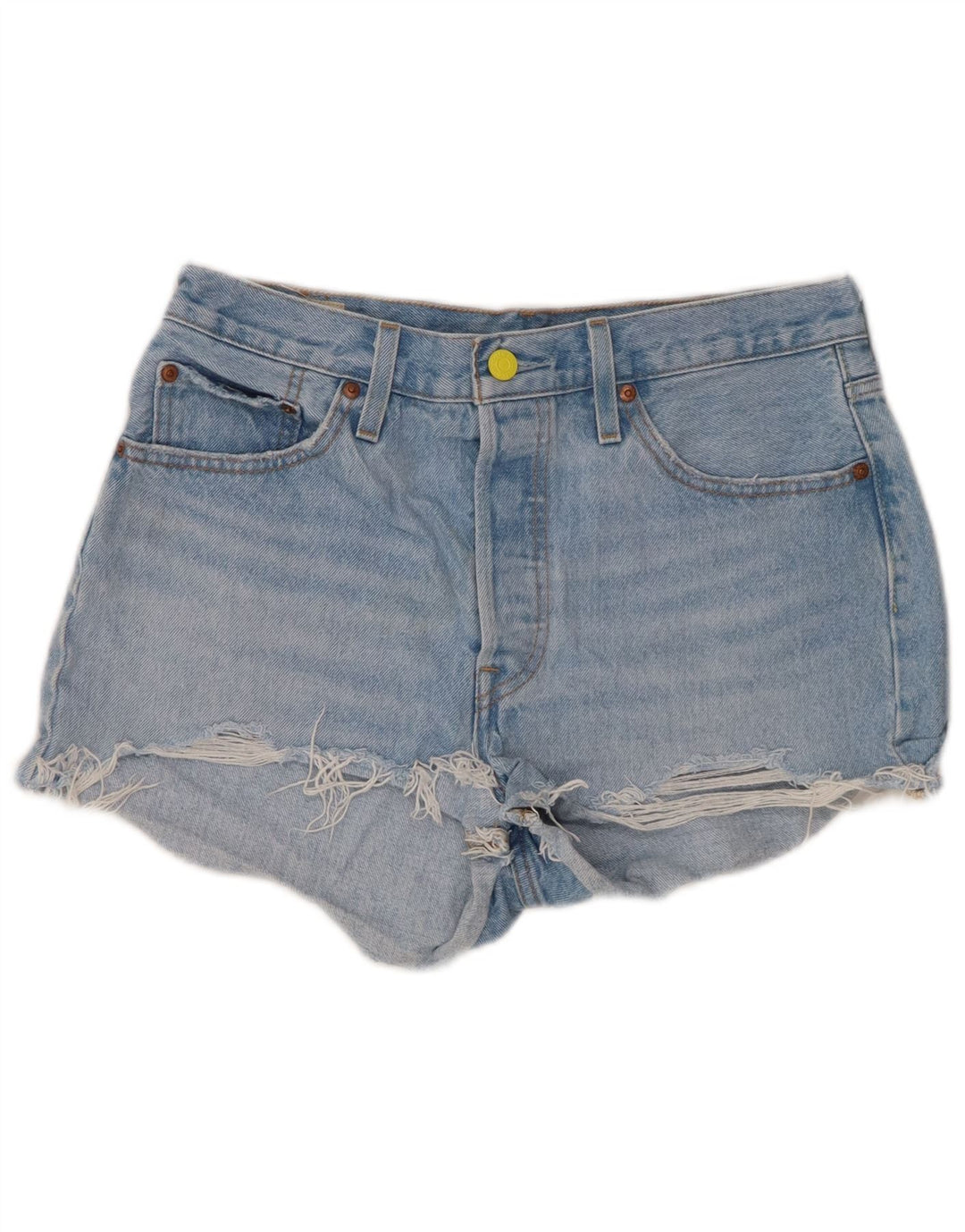 LEVI'S Γυναικείο Σορτς Τζιν 501 W29 Μεσαίο Μπλε Βαμβακερό
