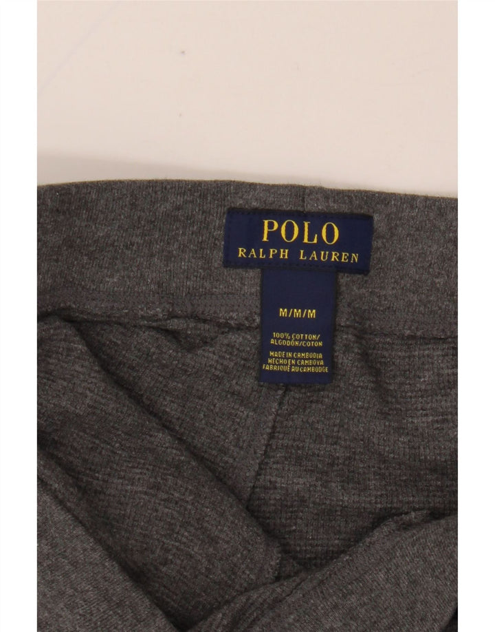 Ανδρικό παντελόνι αθλητικής φόρμας POLO RALPH LAUREN Μεσαίο γκρι βαμβακερό