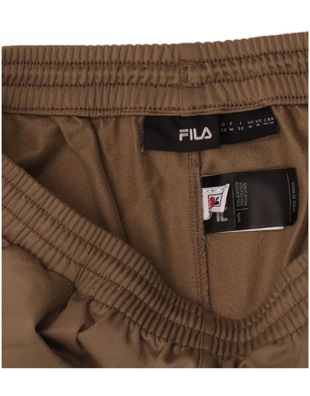 Ανδρική φόρμα φόρμας Fila Loose Fit Παντελόνι Μεσαίο Χακί Πολυεστέρας