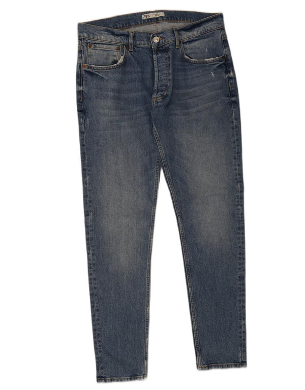 Zara Ανδρικό Skinny Jeans EU 44 Large W34 L31 Blue