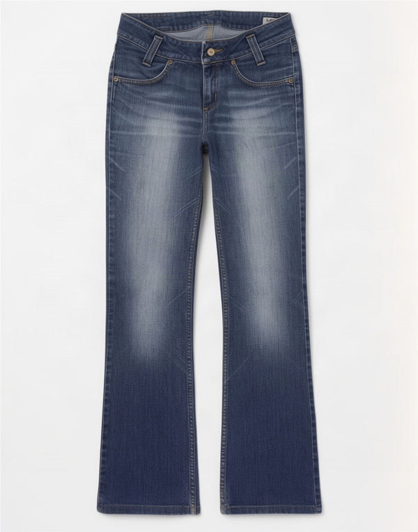 Lee Womens Leola Bootcut Jeans W30 L35 Blue Cotton