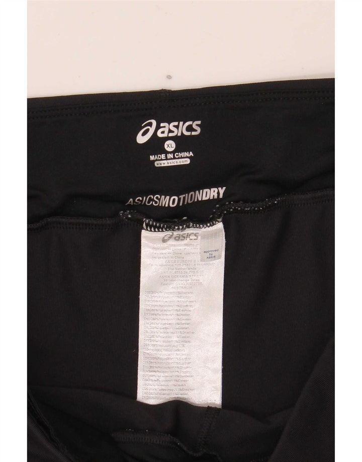 Asics Γυναικεία Κάπρι Κολάν UK 18 XL Μαύρο Πολυεστέρας