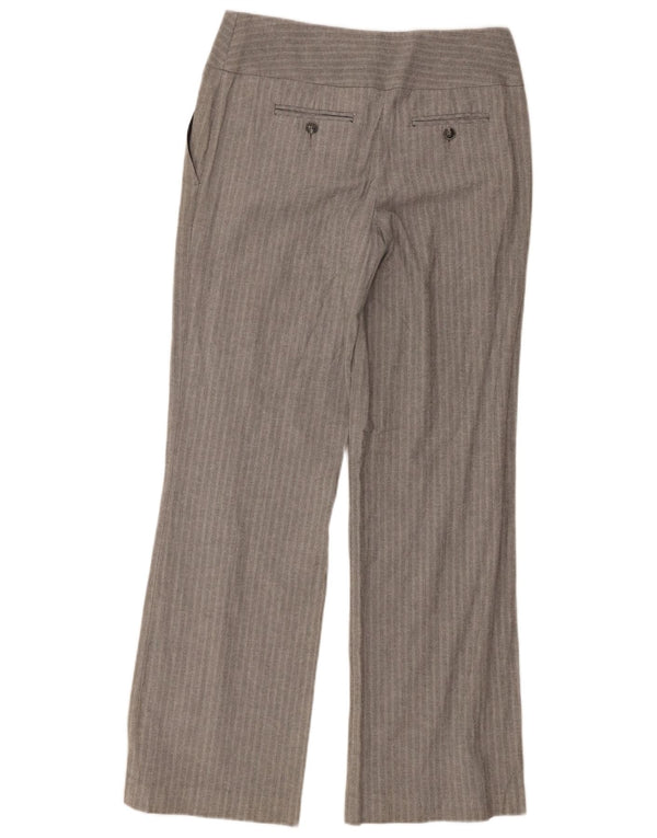 Marks & Spencer Γυναικείο παντελόνι Chino UK 10 Small W30 L32 Grey Pinstripe