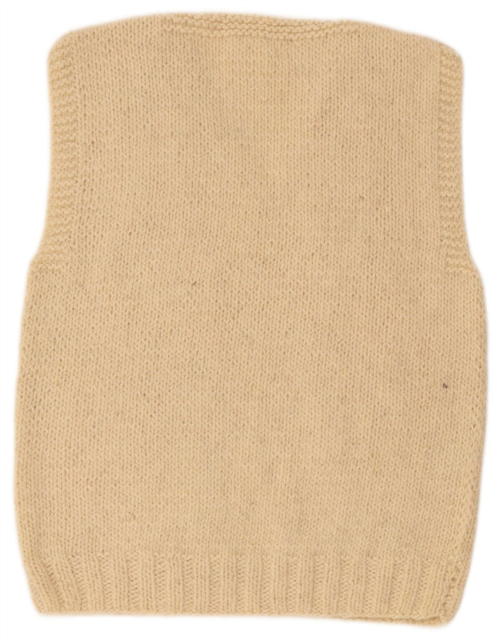 Vintage ανδρικό γιλέκο Tank Top Medium Beige