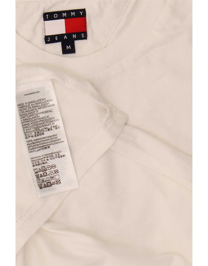 Ανδρικό T-Shirt Tommy Hilfiger Top Μεσαίο λευκό βαμβακερό