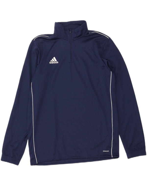 Adidas Ανδρική φόρμα πουλόβερ με φερμουάρ Aeroready Top Large Navy Blue