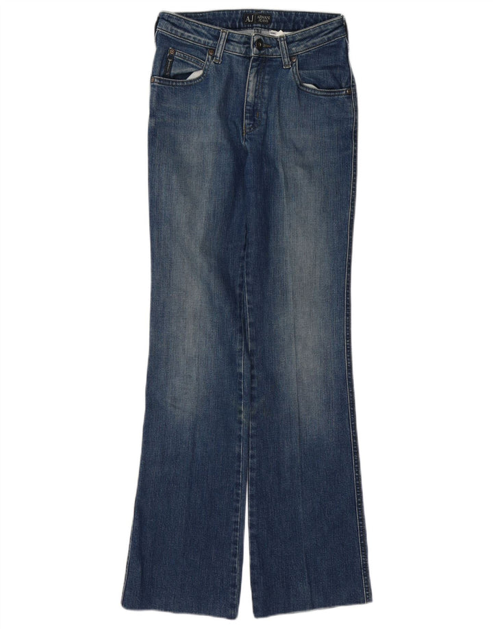ARMANI Γυναικείο Bootcut Jeans W25 L29 Μπλε βαμβακερό