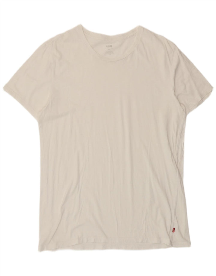 Ανδρικό T-Shirt Levi's Slim Top Large White