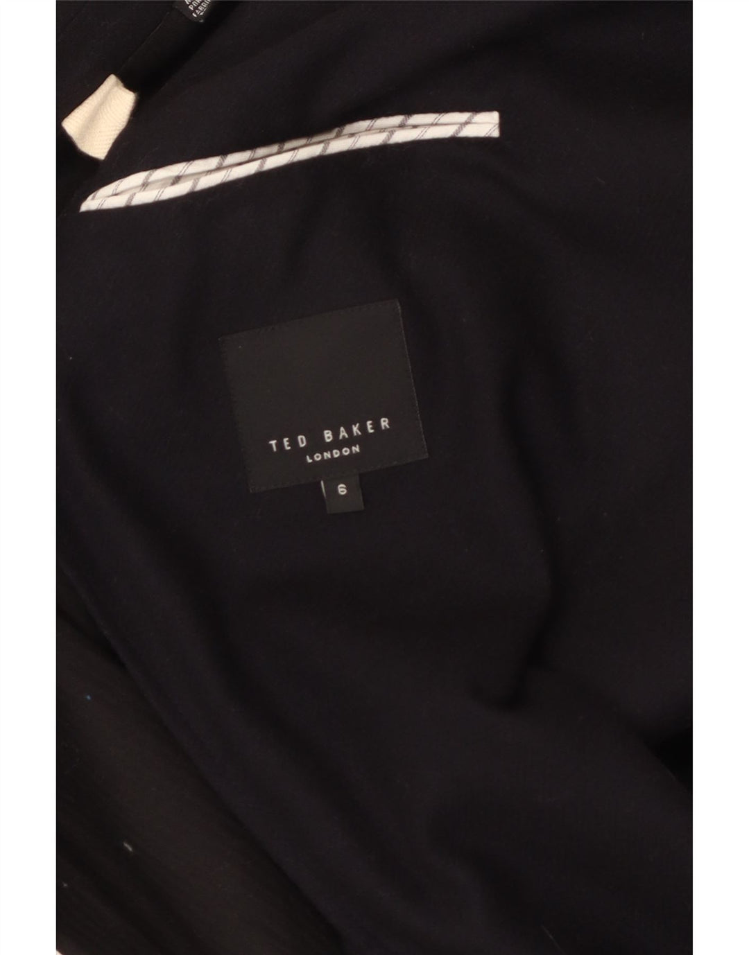 Ted Baker Ανδρικό τζάκετ με 2 κουμπιά σακάκι 6 2XL Navy Blue