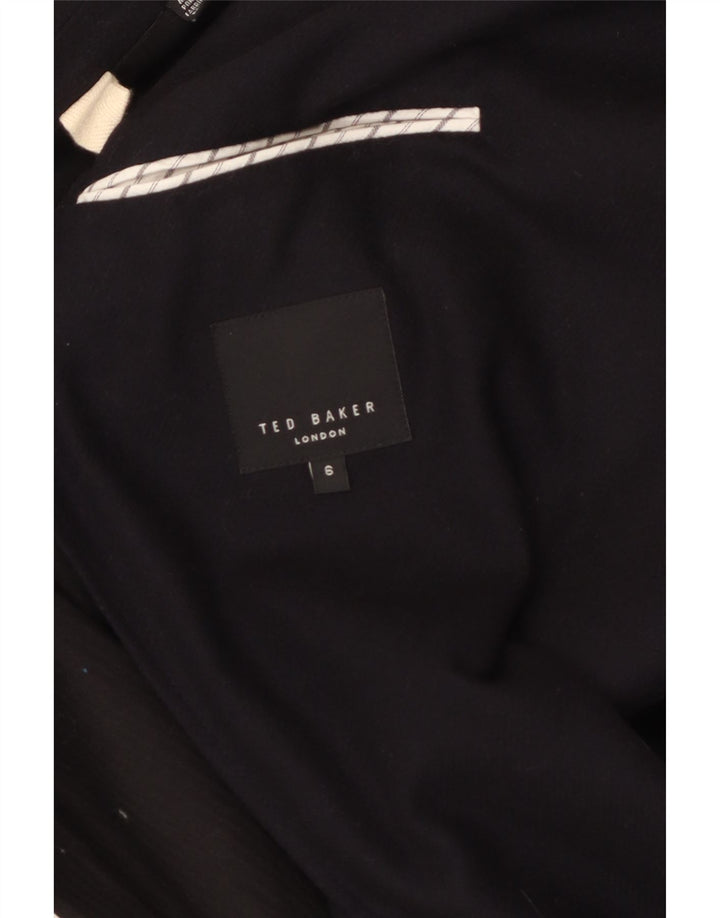 Ted Baker Ανδρικό τζάκετ με 2 κουμπιά σακάκι 6 2XL Navy Blue