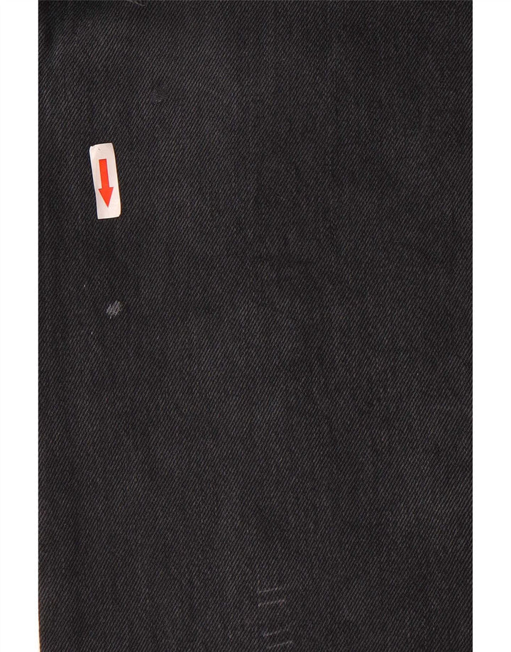 Levi's Mens 501 Straight Jeans W34 L34 Μαύρο βαμβακερό