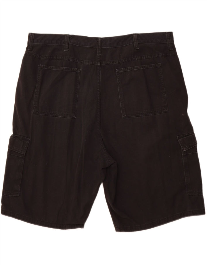 Ανδρικό σορτς WRANGLER Cargo W40 XL Μαύρο βαμβακερό