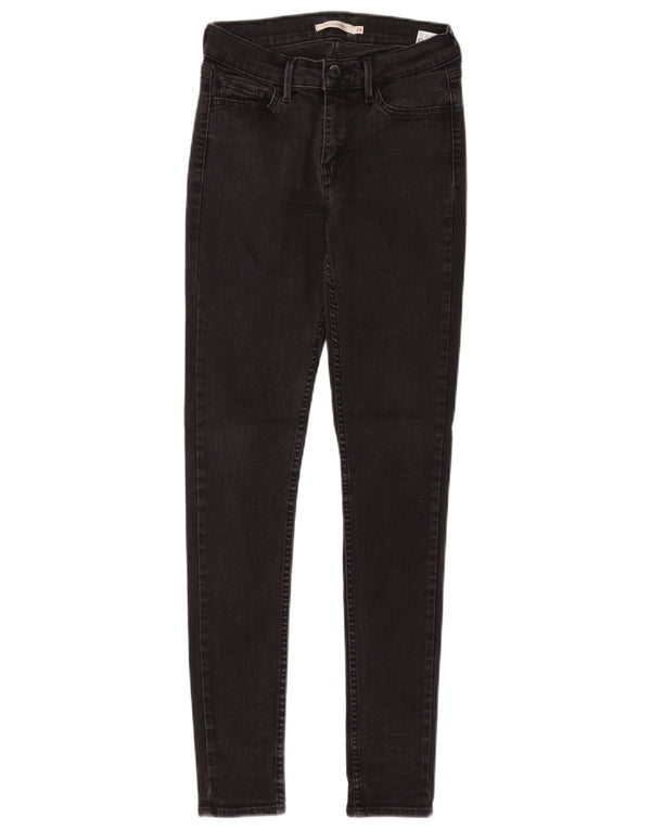 LEVI'S Γυναικείο 710 Super Skinny Jeans W28 L32 Γκρι βαμβακερό