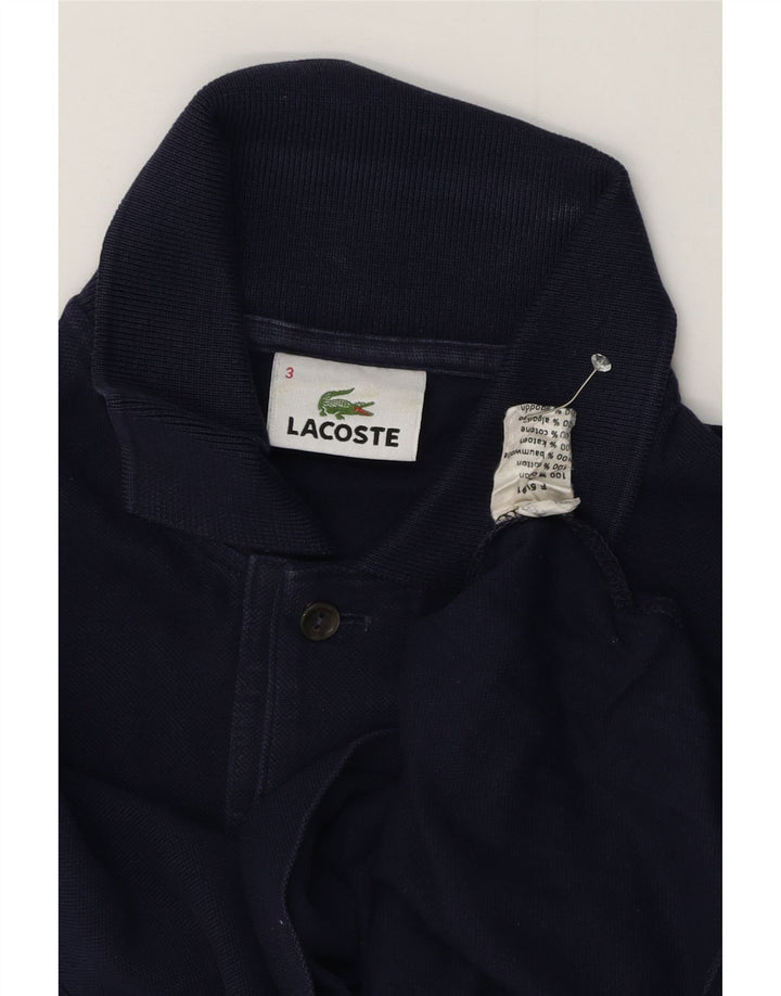 Ανδρικό μπλουζάκι πόλο Lacoste, νούμερο 3, Small Navy Blue από βαμβάκι