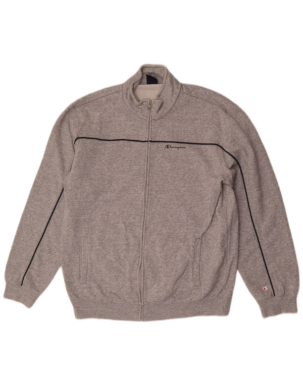 Ανδρική φόρμα Champion Top Jacket 2XL Γκρι βαμβακερό