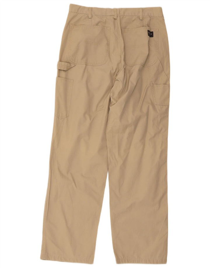 Ανδρικό παντελόνι Guess Straight Cargo W32 L30 Μπεζ βαμβακερό