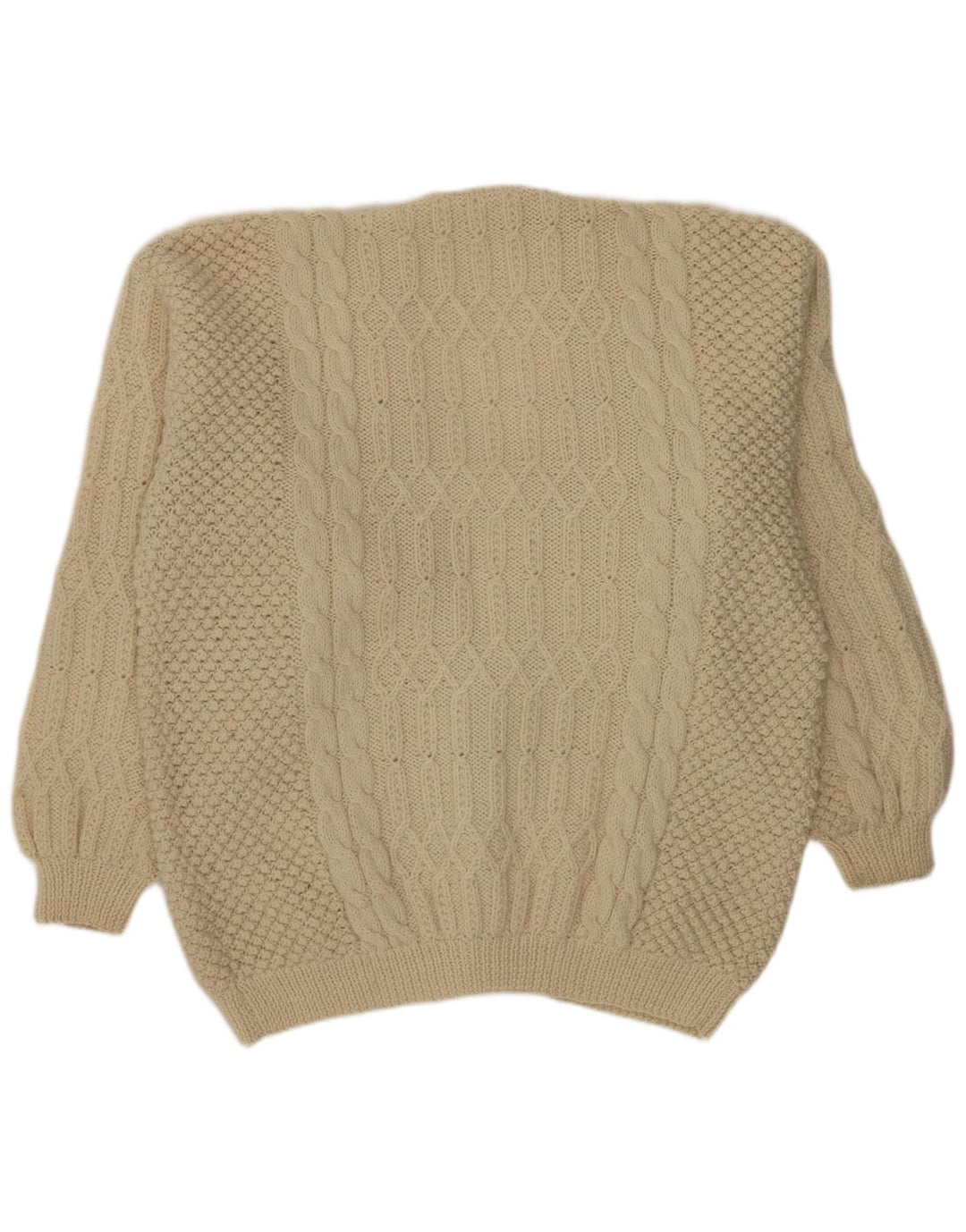 Ανδρικό πουλόβερ vintage ζακέτα XL Off White
