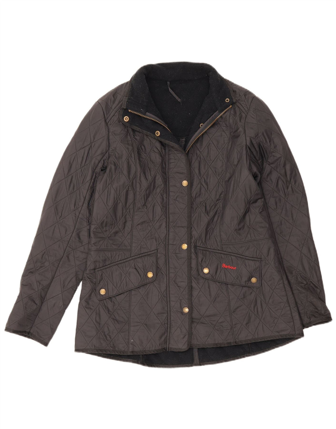 Γυναικείο καπιτονέ μπουφάν Barbour UK 16 Large Black