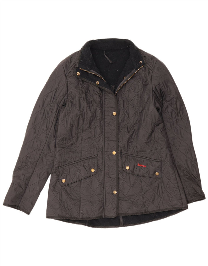 Γυναικείο καπιτονέ μπουφάν Barbour UK 16 Large Black
