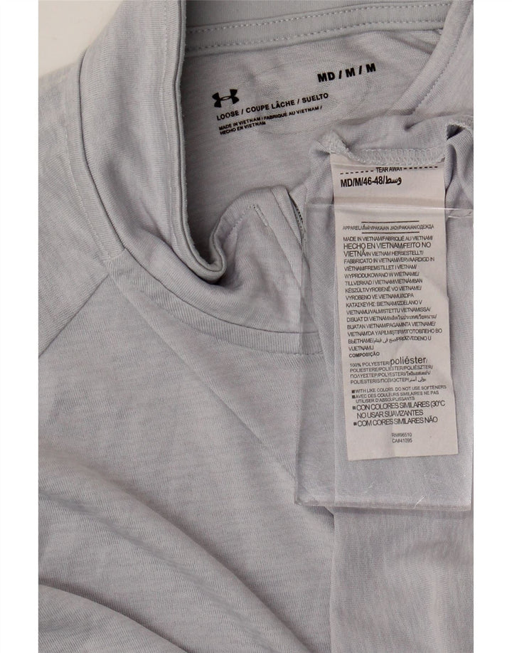 Ανδρική φόρμα πουλόβερ με φερμουάρ Under Armour Top Medium Grey Polyester