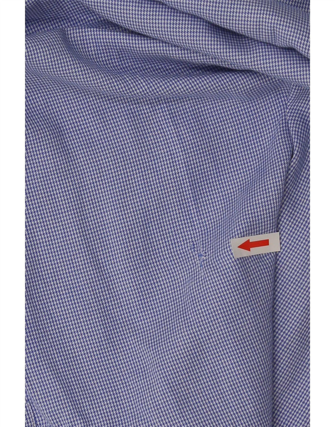 Ανδρικό πουκάμισο Massimo Dutti, μέγεθος 40 Medium Blue Houndstooth