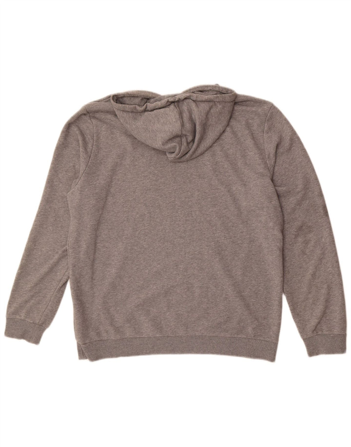 Ανδρικά κουκούλα Puma, μεσαίο γκρι βαμβακερό